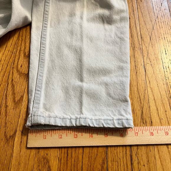 Levi’s Jeans Mens 36 X32 Vintage USA Light Wash 550 Orange Tab Distressed ** - Picture 14 of 14